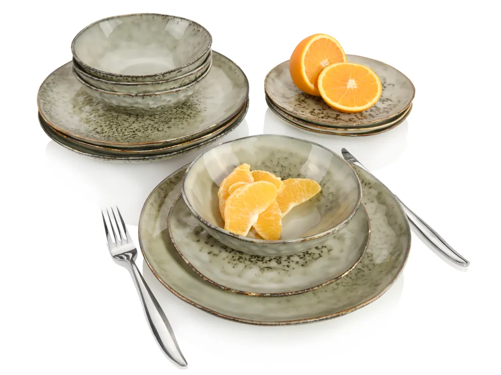 Sänger SÄNGER Steingut Geschirrset Pompei, Tafelservice 12 Teilig Für 4 Personen 1 Sänger SÄNGER Steingut Geschirrset Pompei, Tafelservice 12 Teilig Für 4 Personen