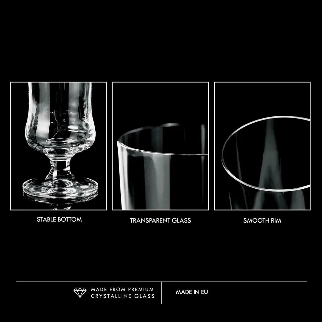 KROSNO Pina Colada Cocktailgläser Longdrinkgläser | Set Von 6 | 300 ML | Avant-Garde Kollektion | Perfekt Für Zuhause, Restaurants Und Partys | Spülmaschinenfest 3 KROSNO Pina Colada Cocktailgläser Longdrinkgläser | Set Von 6 | 300 ML | Avant-Garde Kollektion | Perfekt Für Zuhause, Restaurants Und Partys | Spülmaschinenfest – Bild 3