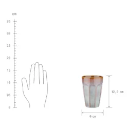 BUTLERS BERGAMO Latte Macchiato Tasse 330ml -Küchenzubehör 079d8456e00822c5c88ef5c3e79792ce