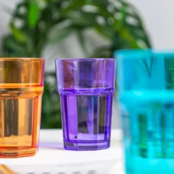 Rink Drink 6 Stück Farbige Gläser Highball-Set - Vibrant Multicolored Partei-Cocktail-Trinken Tumblers - 365ml - 6 Farben -Küchenzubehör 07dcd8533567f03614e623e64a2ddbf6