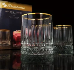 Pasabahce ELYSIA 520004 4er Set Wassergläser Kurz 355 Ml Wassergläser Softdrink -Küchenzubehör 08985399880197958a88623acfa32ff7