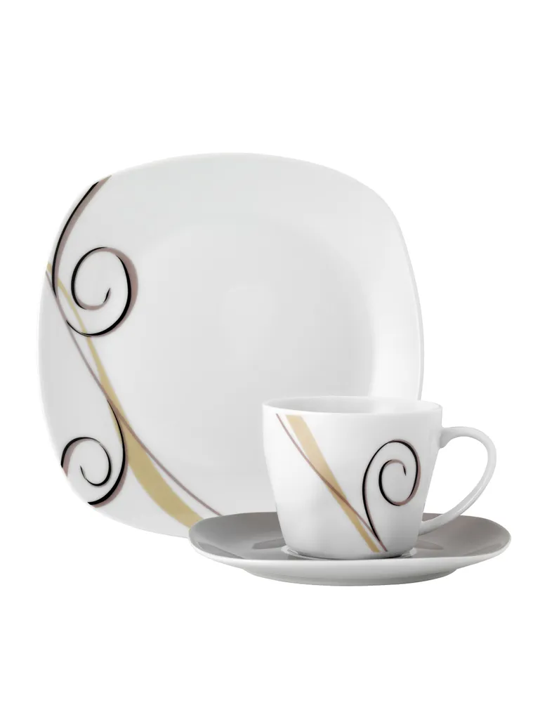 Van Well 18tlg. Kaffeeservice Porzellan Weiß 18 Tlg. 1 Van Well 18tlg. Kaffeeservice Porzellan Weiß 18 Tlg.