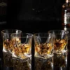 Whiskey Gläser Set Bleifrei Kristallgläser 4 Teilig 300 Ml Hochwertig Kanars