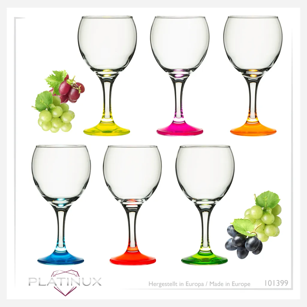 Trinkgläser Bunt Aus Glas Weingläser Mit Buntem Stiel 220ml Set 6-Teilig Getränkeglas Wasserglas Weißweingläser 7 Trinkgläser Bunt Aus Glas Weingläser Mit Buntem Stiel 220ml Set 6-Teilig Getränkeglas Wasserglas Weißweingläser – Bild 7
