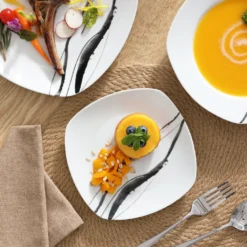 VEWEET, Tafelservice 'Teresa' Aus Porzellan, 36-teilig Geschirrset, Kombiservice Mit Dessertteller, Speiseteller Und Suppenteller 10 VEWEET, Tafelservice 'Teresa' Aus Porzellan, 36-teilig Geschirrset, Kombiservice Mit Dessertteller, Speiseteller Und Suppenteller -Küchenzubehör 0c9b3727a465c75baf9bf6341d2953a1