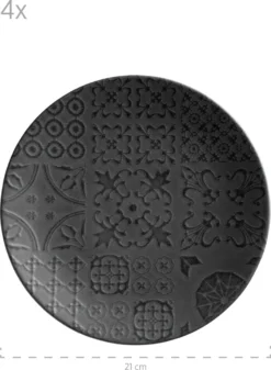 Tafelservice, Steinzeug Tafelservice, Steinzeug Trad. Tiles Mäser -Küchenzubehör 0d6cffd7abf4951d19b678d3bd49e059