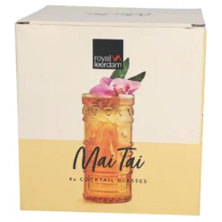 4x Mai Tai Glas 490 Ml Klarglas Cocktail-Kelch Tiki-Cocktail Rum-Longdrink Mai Tai Glass -Küchenzubehör 0e4a910fbc25ed64a001ee7e8e5991a7