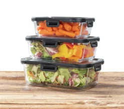 Wenko Glas Frischhaltedose Steel 1,5 L -Küchenzubehör 0ed331a1ada15b8a7c3ec0dbaeefd07e