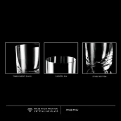 KROSNO Glamour Whiskygläser, 6er-Set, 300 Ml -Küchenzubehör 10ab7a66ac3bba0b622b3a5523bff720