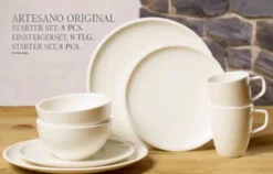 VILLEROY & BOCH Artesano Einsteigerset 8 Tlg. Tellerset Geschirr-Service Kaffeetassen Schalen -Küchenzubehör 10bd243868a16c0782890c25009ddfdf