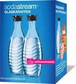 SodaStream Glaskaraffen 0,6 Liter Im 2er-Pack, 764997 -Küchenzubehör 120dc15f091ede530bc544d71cb059c8