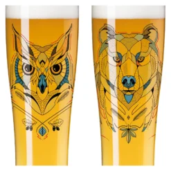 Brauchzeit Weizenbierglas-Set #1, #2 Von Andreas Preis -Küchenzubehör 1255a085a1284d619fe4f32244225eea