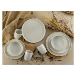 CreaTable 33320 Tafelservice Rondo Schiefer Für 6 Personen, Steinzeug, Schwarz (1 Set, 12-teilig) 19 CreaTable 33320 Tafelservice Rondo Schiefer Für 6 Personen, Steinzeug, Schwarz (1 Set, 12-teilig) -Küchenzubehör 12bfeecb487d8cb53db3c2ebc35f7c3e