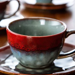 Vancasso Kaffeeservice »STARRY« 8-tlg Steinzeug Kaffeeset Mit Kaffeetasse, Untertasse -Küchenzubehör 12cb112a91b05a13e043e06a3f205c63