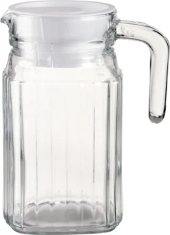 Esmeyer Arcoroc Glaskrug "Quadro" Mit Deckel 0,5 Liter -Küchenzubehör 12d3487e5684780a3ab204dc667b65aa