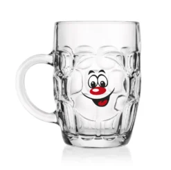 Biergläser 0,5L (max 700ml) Mit Henkel Und Lustigen Motiven Set 6 Teilig Bierkrug Karnevalsgläser -Küchenzubehör 13bebc68babe7b532829e6f1dde0ac20