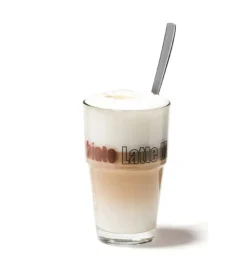 Leonardo Latte Macchiatto Becher 'Solo LM' Mit Löffel, 400ml, Ø 8,5 X 14,7cm (4er Set) -Küchenzubehör 14d158be9348b4ceebe7e109a3e7fe11