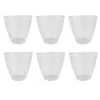 Orange85 Trinkgläser Wassergläser 6 Stück Transparent 220ml