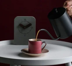 Artvigor, Porzellan Kaffeeservice, Bunt 12 Teilig Kaffee Set, Mit 6 Espressotassen 80 Ml, 6 Untertassen, Mehrfarbig -Küchenzubehör 1947a2b5643ee404f608f2775faecf99