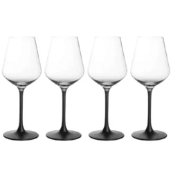 Villeroy & Boch Rotweinkelch, Manufacture Rock Klar,schwarz, 4 Tlg. 20 Villeroy & Boch Rotweinkelch, Manufacture Rock Klar,schwarz, 4 Tlg. -Küchenzubehör 19c57b41fcc1f0b897514df30576736a