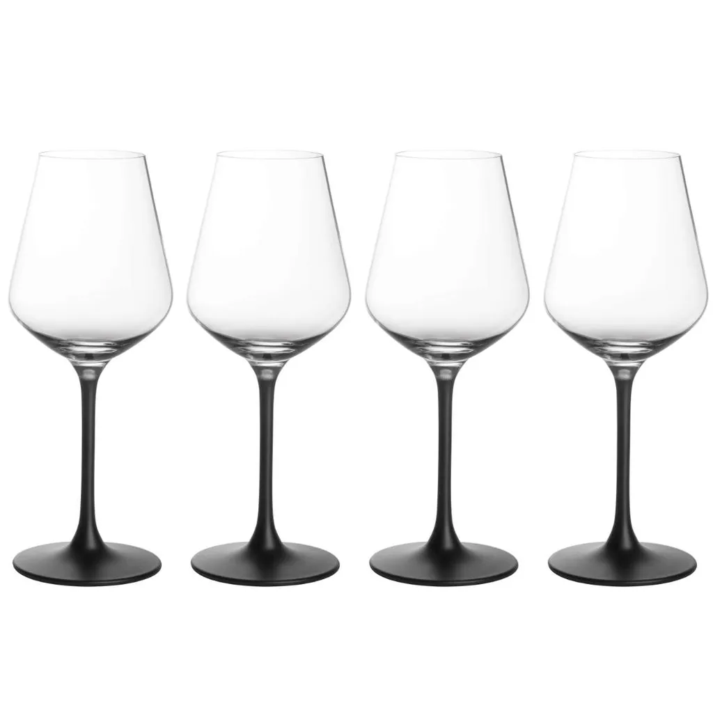 Villeroy & Boch Rotweinkelch, Manufacture Rock Klar,schwarz, 4 Tlg. 9 Villeroy & Boch Rotweinkelch, Manufacture Rock Klar,schwarz, 4 Tlg. – Bild 9