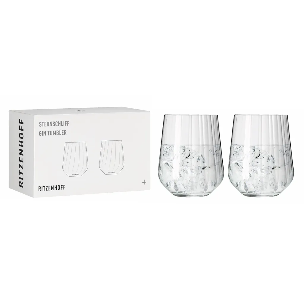 Sternschliff Gin Tumbler-Set #2 Von Ritzenhoff Design Team 1 Sternschliff Gin Tumbler-Set #2 Von Ritzenhoff Design Team