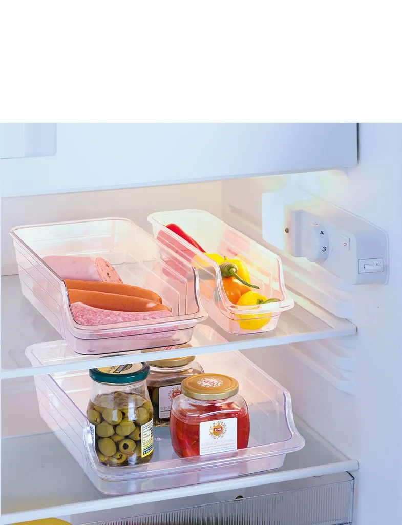 Wenko Kühlschrank-Organizer, 3-teiliges Set 7 Wenko Kühlschrank-Organizer, 3-teiliges Set – Bild 7