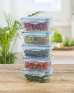 Classbach® 5er-Set Kunststoff-Frischhaltedosen Mit Deckel 100% Dicht, Lunchbox Brotdose Meal Prep Boxen Mit Deckel, Vorratsdosen Geeignet F. Spülmaschine, Mikrowelle Und Gefrierfach C-FHD 4007 K 14 Classbach® 5er-Set Kunststoff-Frischhaltedosen Mit Deckel 100% Dicht, Lunchbox Brotdose Meal Prep Boxen Mit Deckel, Vorratsdosen Geeignet F. Spülmaschine, Mikrowelle Und Gefrierfach C-FHD 4007 K -Küchenzubehör 1a82f8d6954796e0e1be0b468fc4977e