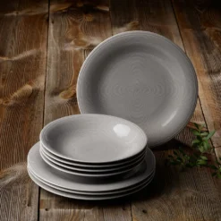 LIKE. BY Villeroy & Boch Color Loop Stone 8tlg Tafelset Tafelservice Geschirrset -Küchenzubehör 20bae88534a36bf954b397d3a4f42600