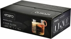 KROSNO Mixology Cidergläser, 6er-Set, 350 Ml -Küchenzubehör 28ccc643a5268e2c9dbbf0da9eb2c672