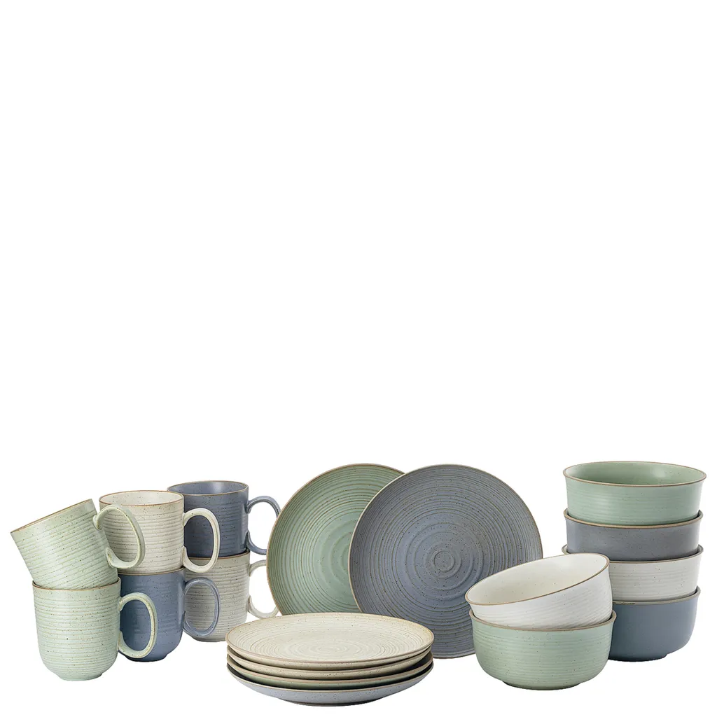 Set 18-tlg. - Thomas Nature Mixed - 21730-227090-69712 - Frühstücksservice Mehrfarbig 1 Set 18-tlg. - Thomas Nature Mixed - 21730-227090-69712 - Frühstücksservice Mehrfarbig