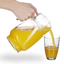 Relaxdays Glaskrug Mit Deckel 14 Relaxdays Glaskrug Mit Deckel -Küchenzubehör 28e3280b9485f351e85a4236de2393e5