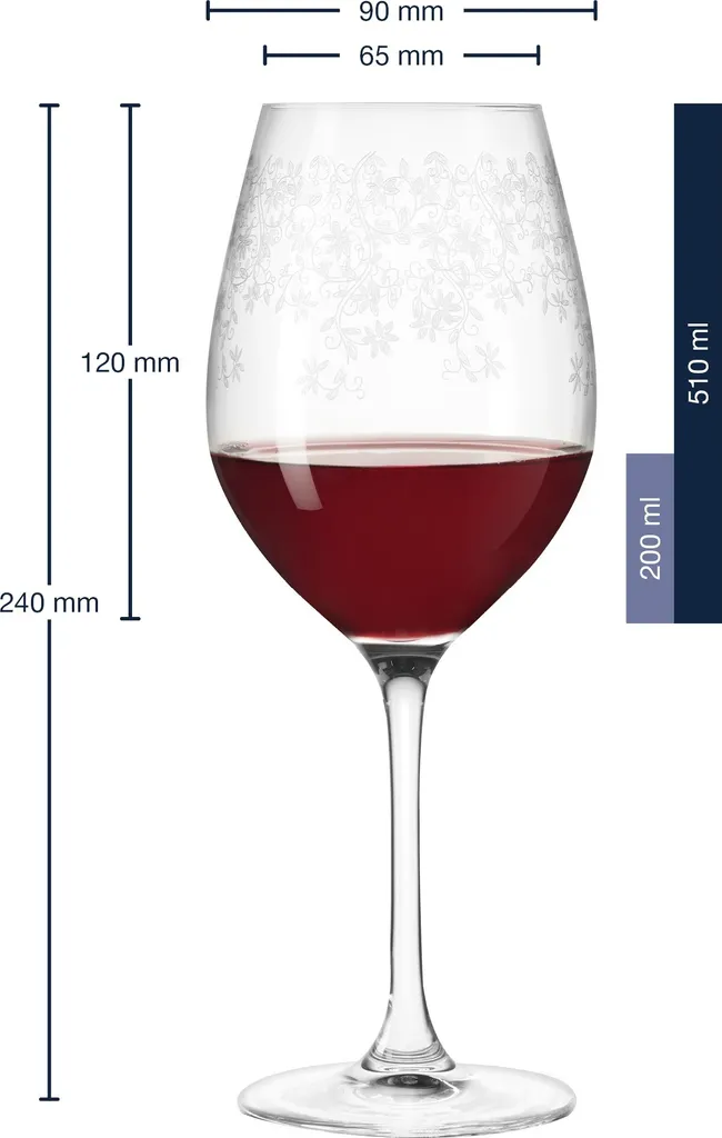 LEONARDO Rotweinglas CHATEAU 6er-Set 510 Ml, 061592 2 LEONARDO Rotweinglas CHATEAU 6er-Set 510 Ml, 061592 – Bild 2