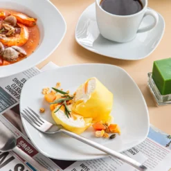 MALACASA, Serie Elisa, 60 Tlg. Porzellan Tafelservice Geschirrset Mit 12 Kaffeetassen, 12 Untertassen, 12 Dessertteller, 12 Suppenteller, 12 Essteller 9 MALACASA, Serie Elisa, 60 Tlg. Porzellan Tafelservice Geschirrset Mit 12 Kaffeetassen, 12 Untertassen, 12 Dessertteller, 12 Suppenteller, 12 Essteller -Küchenzubehör 29aa78a7518b2cb044bfecabce805582