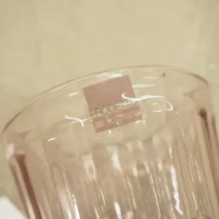 Wassergläser Solange Reliefmuster 6xSet Rosa Transparent 265ml -Küchenzubehör 29ec1064631ec0fa2398e52f2f3f8bd4