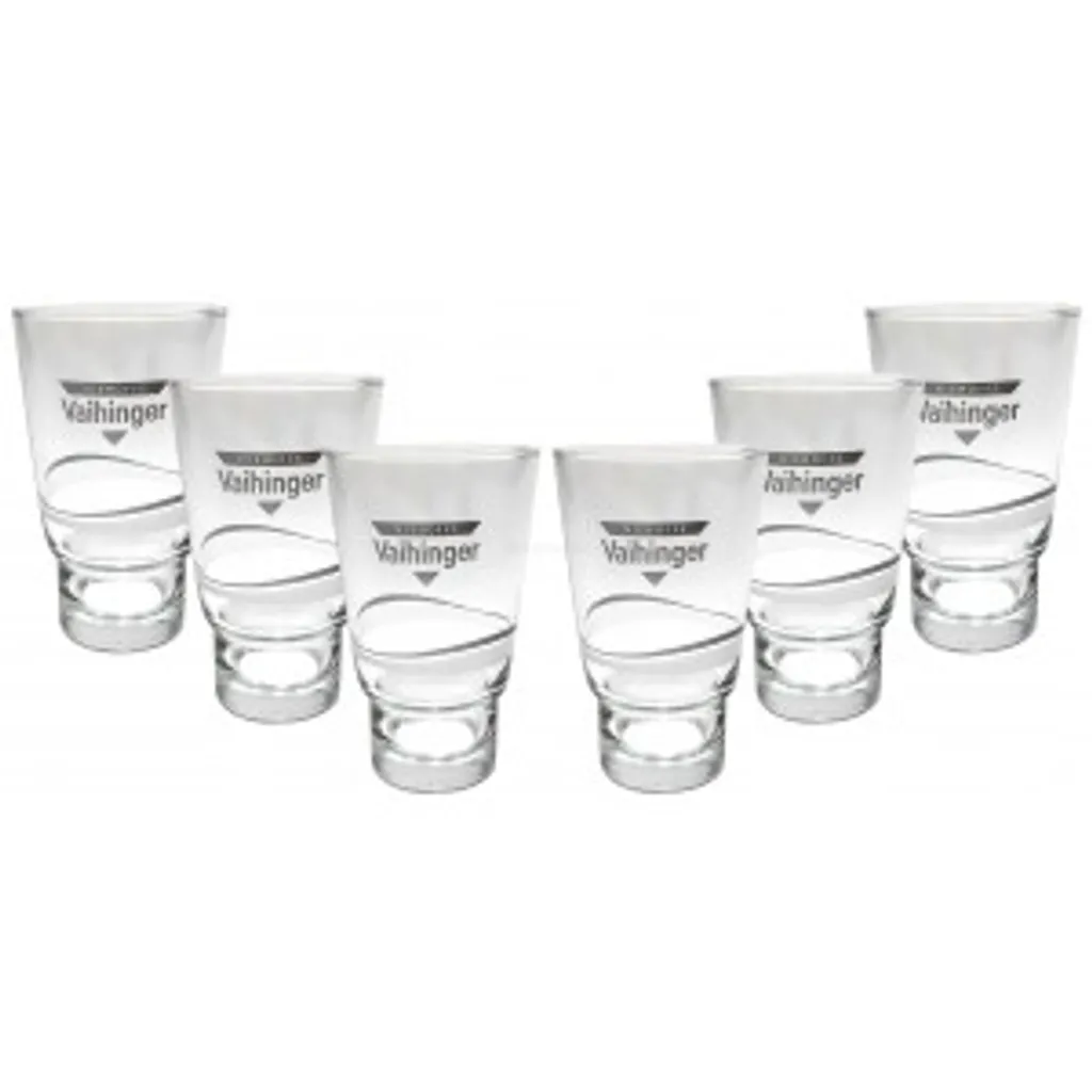 Vaihinger Niehoffs Glas Gläser-Set - 6x Gläser 0,3l Geeicht 1 Vaihinger Niehoffs Glas Gläser-Set - 6x Gläser 0,3l Geeicht