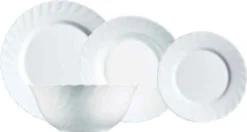 Luminarc 19tlg. Tellerset + Schale Trianon -Küchenzubehör 2c9cb53c45bb386dc61b7ebbc99c91ed