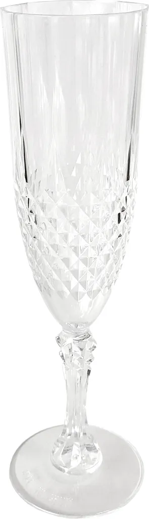 6er Set Kunststoff Champagner-Gläser Kristalleffekt 200ml / Ø6x22,5cm 7 6er Set Kunststoff Champagner-Gläser Kristalleffekt 200ml / Ø6x22,5cm – Bild 7