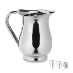 Relaxdays Kanne Edelstahl