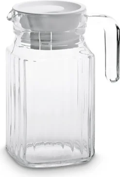 Esmeyer Arcoroc Glaskrug "Quadro" Mit Deckel 0,5 Liter -Küchenzubehör 2fedcfc746a5b119ed9230fbfad3228e