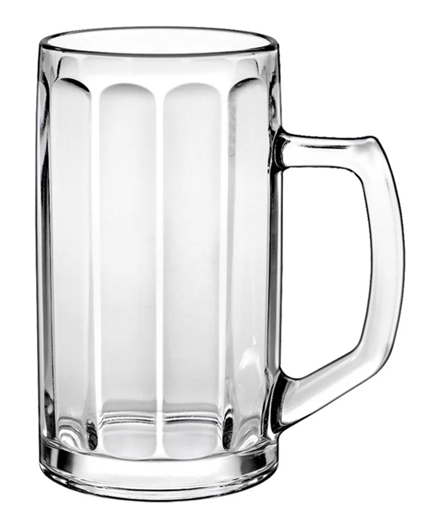 Borgonovo 12001420 Brema Ottica Bierseidel, Bierkrug, Bierglas, 360ml, Mit Füllstrich Bei 0,3l, Glas, Transparent, 6 Stück 1 Borgonovo 12001420 Brema Ottica Bierseidel, Bierkrug, Bierglas, 360ml, Mit Füllstrich Bei 0,3l, Glas, Transparent, 6 Stück