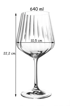 Nachtmann Cocktailglas Gin&Tonic 640ml, Klar (4er Pack) -Küchenzubehör 33e51e0f8d4c29c676e041dab6d07a24