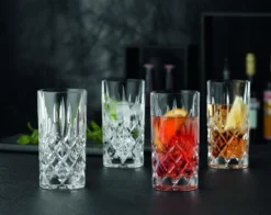 Nachtmann 0089208-0 Noblesse Longdrinkbecher, 375 Ml, 14,8 Cm, Klar (4er Pack) -Küchenzubehör 3588d471ebe3f9739f6619185b527d4e