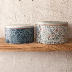 Laura Ashley Set 2 Dosen Daniela Und Peacock Red -Küchenzubehör 36499886a6139f11ee69f18eec270928