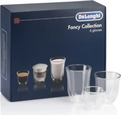 De'Longhi Delonghi Fancy Box 6er Set Thermo Gläser DLSC302 (1er Pack) 18 De'Longhi Delonghi Fancy Box 6er Set Thermo Gläser DLSC302 (1er Pack) -Küchenzubehör 370fcb6878750ac00bd33525987974a1