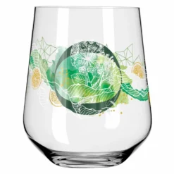 Botanic Lights Ginglas-Set #1, #2 Von Heike Zuschke -Küchenzubehör 3774a2de78afd43792d71ac1efa24c11