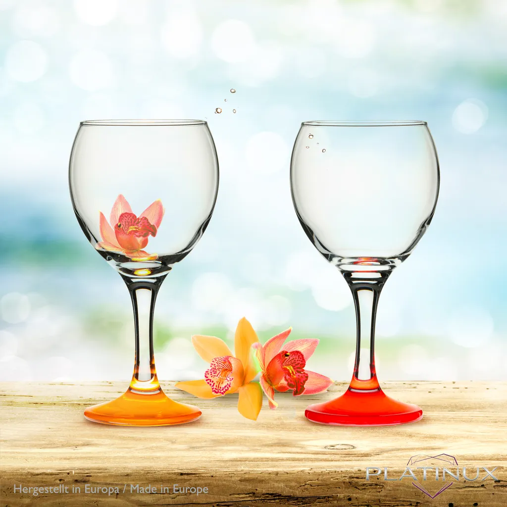 Trinkgläser Bunt Aus Glas Weingläser Mit Buntem Stiel 220ml Set 6-Teilig Getränkeglas Wasserglas Weißweingläser 2 Trinkgläser Bunt Aus Glas Weingläser Mit Buntem Stiel 220ml Set 6-Teilig Getränkeglas Wasserglas Weißweingläser – Bild 2