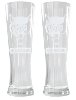 VFL Wolfsburg Weizenglas Wolf 2er-Set