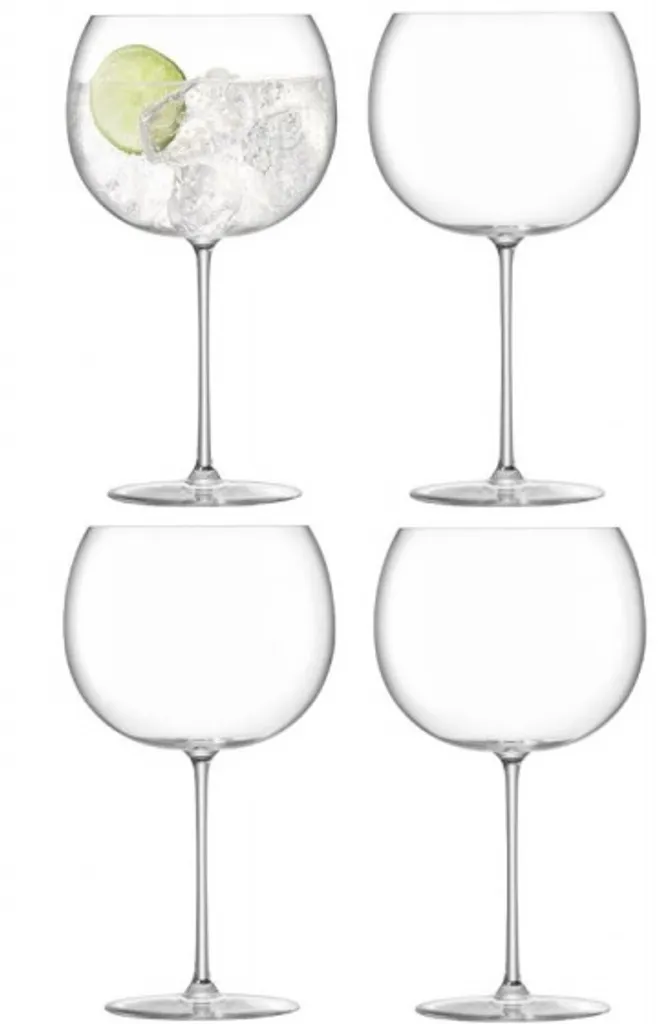 LSA Bargläser Borough 680 Ml Glas Transparent 4-tlg 1 LSA Bargläser Borough 680 Ml Glas Transparent 4-tlg