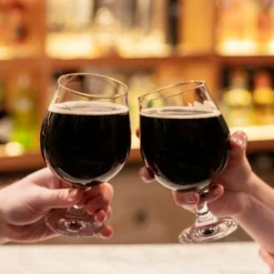 KROSNO Elite Dunkel Stout Biergläser, 6er-Set, 500 Ml -Küchenzubehör 3ced5714431889f9ebe4c7f034783d07